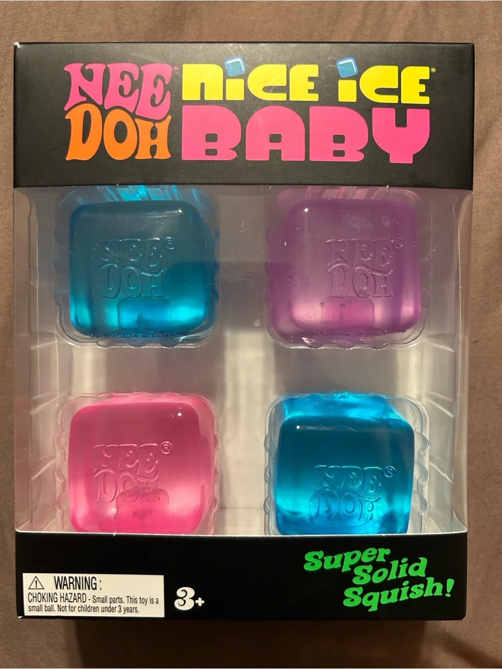 New Super Solid Squish Set - Pink & Blue